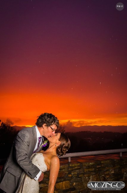 asheville-wedding-sunset-photograph